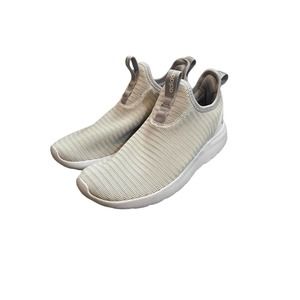 Adidas Cream & White Slip Ons Men's Size 7.5